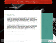 Tablet Screenshot of mizrahifilms.wordpress.com