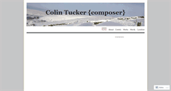 Desktop Screenshot of colintucker.wordpress.com