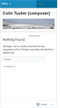 Mobile Screenshot of colintucker.wordpress.com