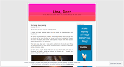 Desktop Screenshot of lina1969.wordpress.com