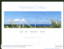 Tablet Screenshot of mamalaomaui.wordpress.com