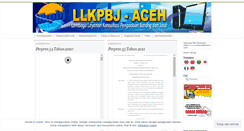 Desktop Screenshot of llkpbjaceh.wordpress.com