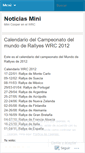 Mobile Screenshot of noticiasmini.wordpress.com