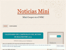 Tablet Screenshot of noticiasmini.wordpress.com