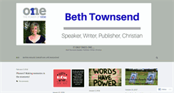 Desktop Screenshot of bethtownsend.wordpress.com