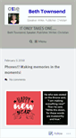 Mobile Screenshot of bethtownsend.wordpress.com