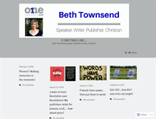 Tablet Screenshot of bethtownsend.wordpress.com