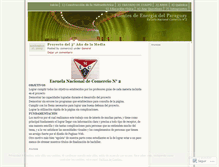 Tablet Screenshot of fuentesdeenergiadelparaguay.wordpress.com