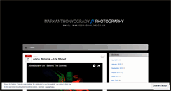 Desktop Screenshot of markogradyphotography.wordpress.com