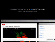 Tablet Screenshot of markogradyphotography.wordpress.com