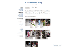 Tablet Screenshot of catchicken.wordpress.com