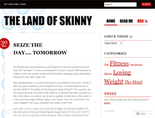 Tablet Screenshot of landofskinny.wordpress.com