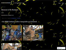 Tablet Screenshot of businessbananas.wordpress.com
