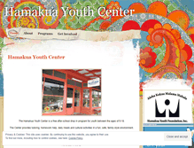 Tablet Screenshot of hamakuayouthcenter.wordpress.com