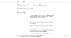 Desktop Screenshot of dianapintar.wordpress.com