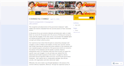 Desktop Screenshot of couragepartylist.wordpress.com