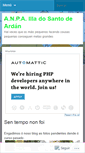 Mobile Screenshot of anpailladosanto.wordpress.com