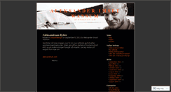 Desktop Screenshot of aleksandrium.wordpress.com