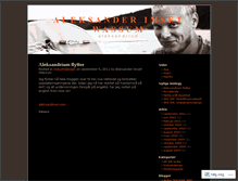 Tablet Screenshot of aleksandrium.wordpress.com