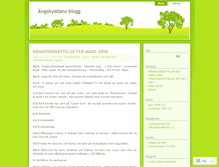 Tablet Screenshot of angshyddan.wordpress.com