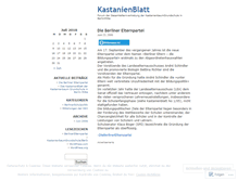 Tablet Screenshot of kastanienblatt.wordpress.com