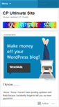 Mobile Screenshot of cpultimatesite.wordpress.com