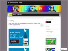 Tablet Screenshot of cpultimatesite.wordpress.com