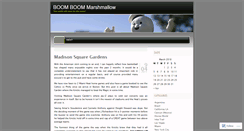 Desktop Screenshot of bbmarshmallow.wordpress.com