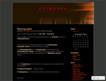 Tablet Screenshot of animenia.wordpress.com