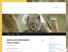 Tablet Screenshot of madclass.wordpress.com
