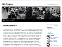 Tablet Screenshot of cartsaha.wordpress.com