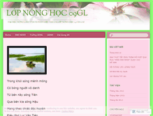 Tablet Screenshot of nonghoc09gl.wordpress.com