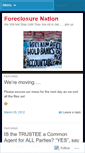 Mobile Screenshot of foreclosurenationdotorg.wordpress.com