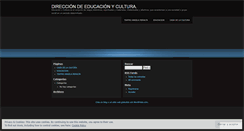 Desktop Screenshot of educacionyculturasma.wordpress.com
