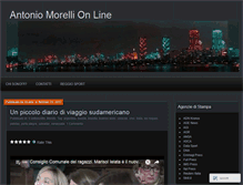 Tablet Screenshot of antoniomorellionline.wordpress.com