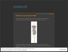 Tablet Screenshot of esteticaemoda.wordpress.com