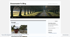Desktop Screenshot of grassmaster1.wordpress.com