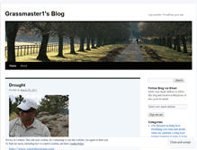 Tablet Screenshot of grassmaster1.wordpress.com