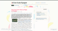 Desktop Screenshot of granscalaspyland.wordpress.com