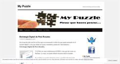 Desktop Screenshot of mypuzzleblog.wordpress.com