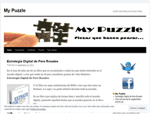 Tablet Screenshot of mypuzzleblog.wordpress.com