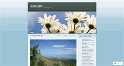 Desktop Screenshot of andbjo.wordpress.com