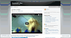 Desktop Screenshot of handballd2.wordpress.com