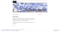 Desktop Screenshot of englishspread.wordpress.com