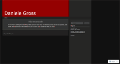 Desktop Screenshot of danielegross.wordpress.com