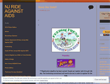 Tablet Screenshot of newjerseyrideagainstaids.wordpress.com