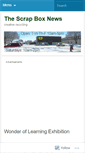 Mobile Screenshot of a2scrapbox.wordpress.com