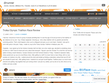 Tablet Screenshot of drrunner.wordpress.com