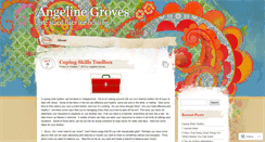 Desktop Screenshot of angelinegroves.wordpress.com