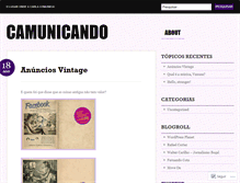 Tablet Screenshot of camunicando.wordpress.com